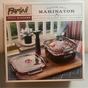 Parini Grill Masters Collection 2.6-Quart Vacuum Seal Marinator